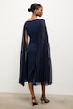 Odzież Answear.LAB sukienka 50935.tok granatowy