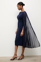 Answear.LAB sukienka granatowy 50935.tok