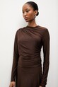 Answear.LAB sukienka 58209.tok brązowy