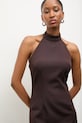 Answear.LAB sukienka brązowy 5027.tok