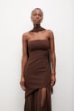 Answear.LAB sukienka brązowy 2390.tok