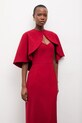 Answear.LAB sukienka czerwony DUOKALP.tok