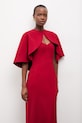 Answear.LAB sukienka czerwony DUOKALP.tok