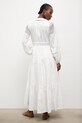 Odzież Answear.LAB sukienka bawełniana 81045-1.fak biały