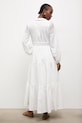 Odzież Answear.LAB sukienka bawełniana 81045-1.fak biały