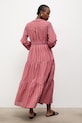 Odzież Answear.LAB sukienka bawełniana 81045-1.fak różowy