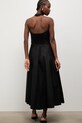 Oblečenie Answear.LAB šaty s rozšíreným strihom bavlnené EL3820 čierna