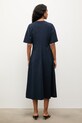Oblečenie Answear.LAB oversize šaty bavlnené TRA.SS.2.ok tmavomodrá