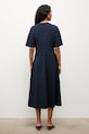 Oblečenie Answear.LAB oversize šaty bavlnené TRA.SS.2.ok tmavomodrá