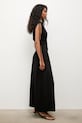 Answear.LAB sukienka z wiskozą czarny WS26-SUD176