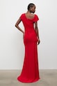 Odzież Answear.LAB sukienka drapowana 58506.tok czerwony