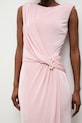Answear.LAB sukienka drapowana 58444.tok różowy
