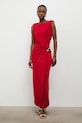 Answear.LAB sukienka drapowana 58444.tok czerwony WS26