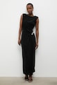 Answear.LAB sukienka drapowana 58444.tok czarny WS26
