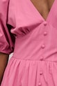 Answear.LAB letné šaty bavlnené ružová PS9395S.fak