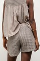Odzież Answear.LAB szorty damskie bawełniane WS26-SZD003 beżowy