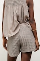 Odzież Answear.LAB szorty damskie bawełniane WS26-SZD003 beżowy