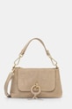 Answear.LAB Geantă crossbody de femei din piele întoarsă bej C00046.isr