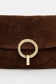 Answear.LAB torebka zamszowa brązowy 1368.hak