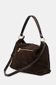 Akcesoria Answear.LAB torebka zamszowa 1414.hak brązowy