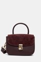 Answear.LAB torebka skórzana skóra licowa bordowy SR23MM.pak