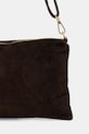 Akcesoria Answear.LAB torebka zamszowa SR15SZ.pak brązowy