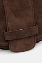 Answear.LAB torebka zamszowa brązowy SR21MZ.pak