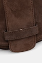 Answear.LAB torebka zamszowa brązowy SR21MZ.pak