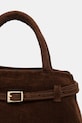 Answear.LAB torebka zamszowa brązowy SR31DZ.pak