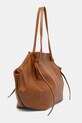 Doplnky Kožená kabelka Answear.LAB 1427.hak hnedá