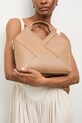 Kožená kabelka Answear.LAB usňová koža béžová QL.2.cjk