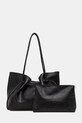 Kabelka Answear.LAB imitácia kože čierna DMM6.cjk