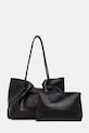 Kabelka Answear.LAB imitácia kože čierna DMM6.cjk