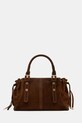 Answear.LAB torebka zamszowa nie mieści A4 brązowy c00058.ISR
