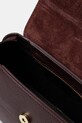 Answear.LAB torebka skórzana 222.iak bordowy