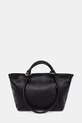 Answear.LAB torebka shopper damska skórzana czarny WS26-TOD164