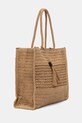Answear.LAB torebka shopper damska pleciona F-B61019.hak brązowy WS26