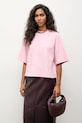 Answear.LAB t-shirt bawełniany różowy TR4.tok