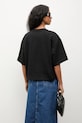 Odzież Answear.LAB t-shirt bawełniany TR4.tok czarny