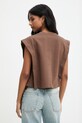 Odzież Answear.LAB top damski WS26-TSD010 brązowy