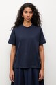 Answear.LAB basic tričko dámske bavlnené tmavomodrá TR2.2.tok
