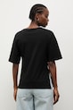 Odzież Answear.LAB T-shirt damski bawełniany z elastanem 56227.iak czarny