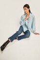 Answear Lab cămașă din denim albastru DENI3.NA