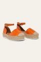 Answear - Espadrilky Ideal Shoes oranžová