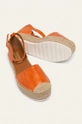 oranžová Answear - Espadrilky Ideal Shoes