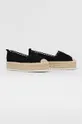 Answear Lab espadryle czarny