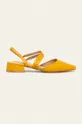 sárga Answear - Sarkas cipő Női