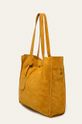 Answear - Kožená kabelka žltá