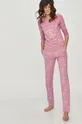 рожевий Answear Lab - Піжама Жіночий