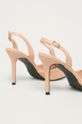 Answear Lab - Pantofi cu toc Colour Cherie  Gamba: Material sintetic Interiorul: Material sintetic Talpa: Material sintetic